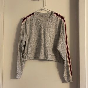 TNA crop crewneck sweatshirt